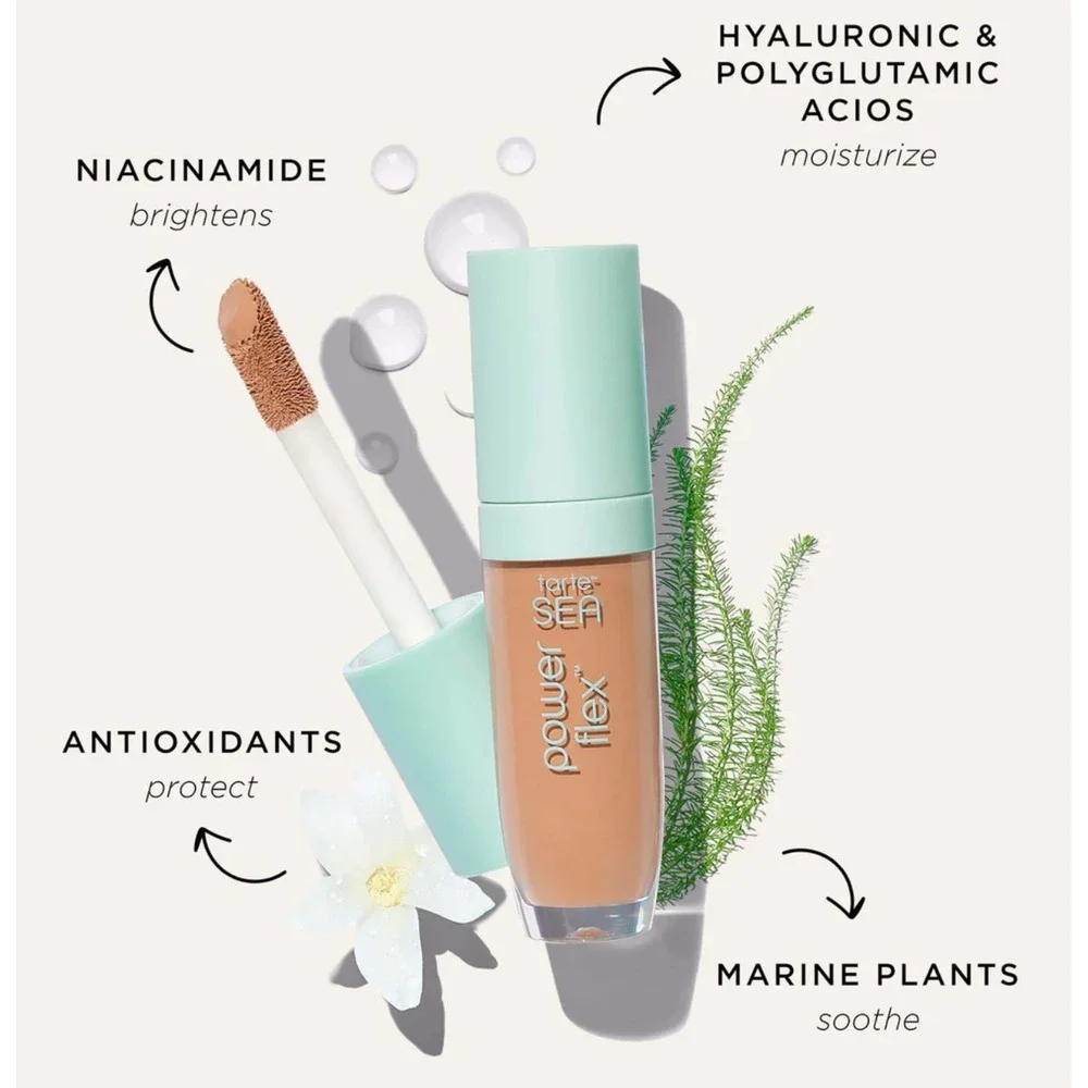Tarte SEA Hydrocealer Full Coverage Concealer Deep‎ Honey 54H Hydrating New